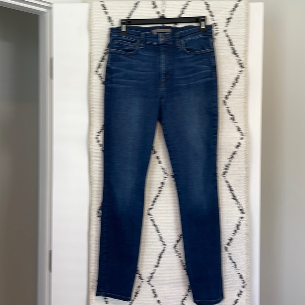 Joe's Jeans Dark Blue Ankle Crop Skinny Jeans